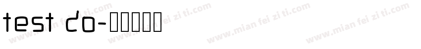 test do字体转换